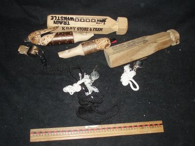 Whistles: Traditional, Train, Bird