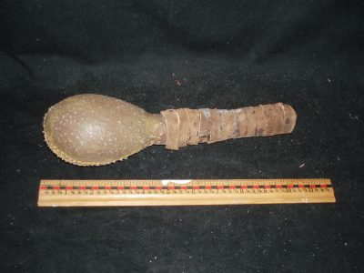 Maraca, rawhide
