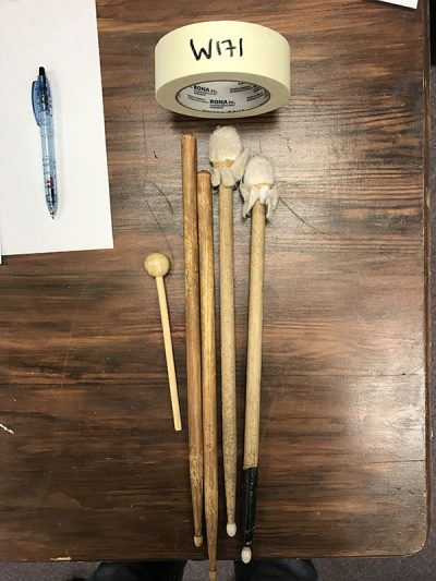 Assorted sticks