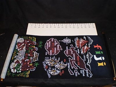 Fiji fabric wall scroll
