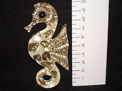 Handmade seahorses wall hanging