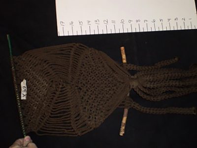 Macramé’ brown wall hanging