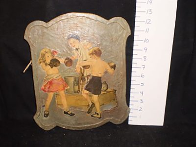 Norman Rockwell style boxing children
