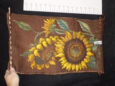 Brown sunflower wall hanging