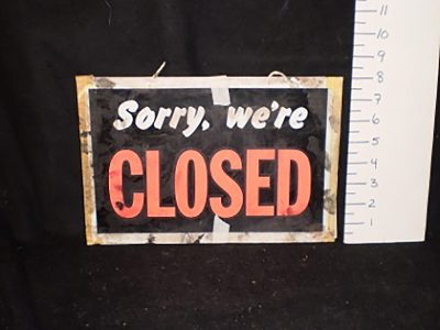 commercial store signs - mixed