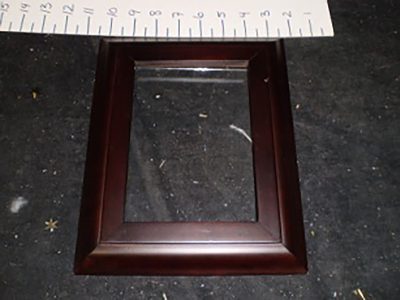 Picture Frame with Glass, no back