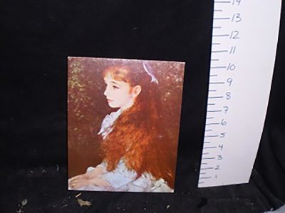 8x10 painting girl close up