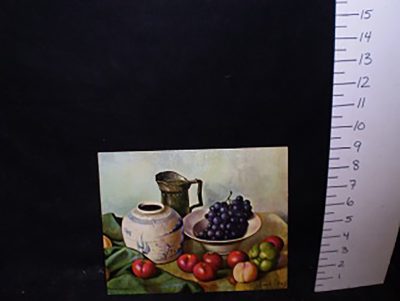 8x10 painting fruit pitcher
