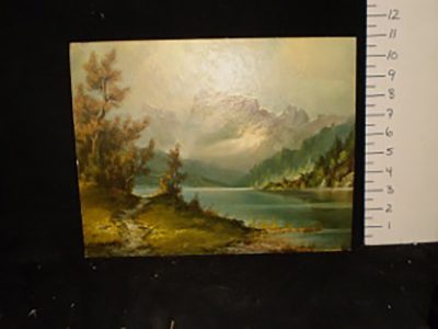 “Mountain Lake,” Wilmer, 11x14