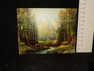 “Majestic Peaks,” Robert Wood, 11x14