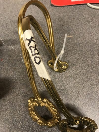 Gold wall Hooks
