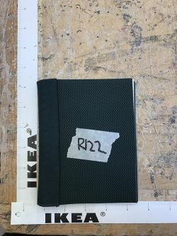 Textured Notebook, Green, Small