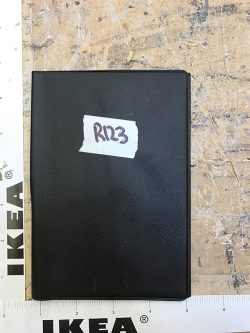 ID Folder, Black, Small