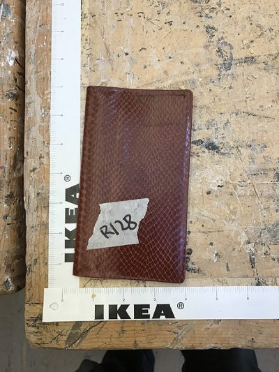 Brown Textuerd Notebook, Small