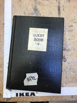 Guest Book, Black