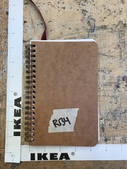 Notebook, Brown, Small