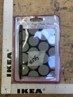 Notebook, 60 page, Circles Design