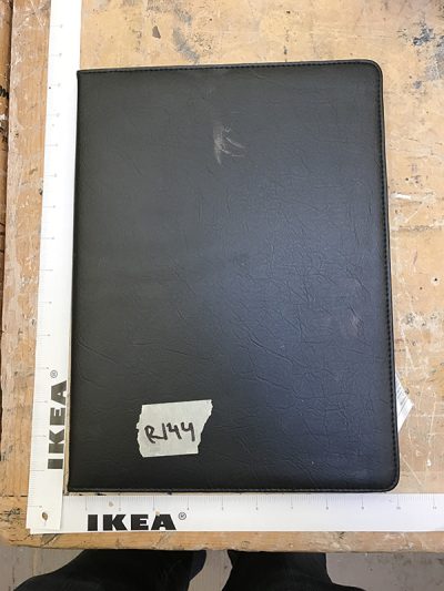 Notebook, Black, Large