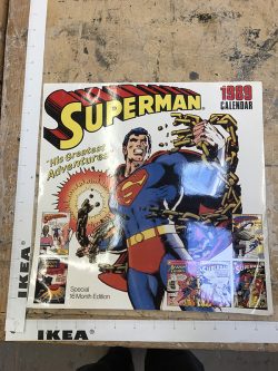 Superman Calendar