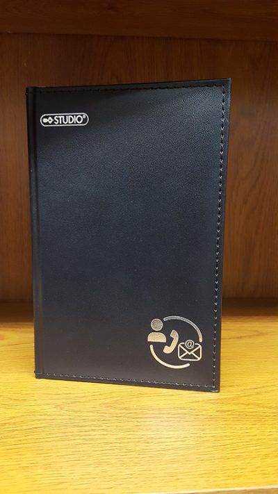 Black Address Book